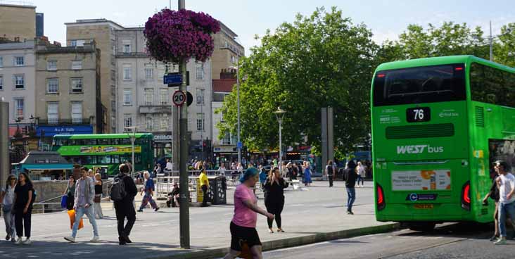 First Bristol Yutong U11DD 30038 & Leeds Streetdeck